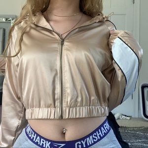 Silk Crop Zip Up